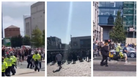 KLJUČA U VELIKOJ BRITANIJI Masovno nasilje i neredi na ulicama velikih gradova, ima povređenih i uhapšenih! (VIDEO)