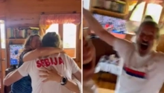 GAGI JOVANOVIĆ SKAČE OD SREĆE, CELA PORODICA U DELIRIJUMU! Haos u domu poznatog glumca zbog Novaka, snimak oduševio sve