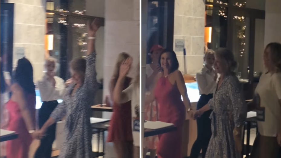 NOVAKOVA MAJKA IGRA KOLO SAMO PRŠTI! Haos u restoranu u Beogradu, pevačica snimila svaki detalj, Dijana na ivici suza