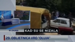 ŠOLAK SIPA SRBIMA SO NA ŽIVU RANU!  Njegov N1 doveo Jadranku Kosor da priča kako je skakala od sreće dok je gledala kolonu srpskih izbeglica!