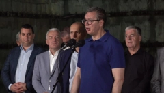 "118 MILIONA EVRA SU VREDNI GRAĐEVINSKI RADOVI"" Vučić obišao radove na izgradnji Tiršove 2 (VIDEO)
