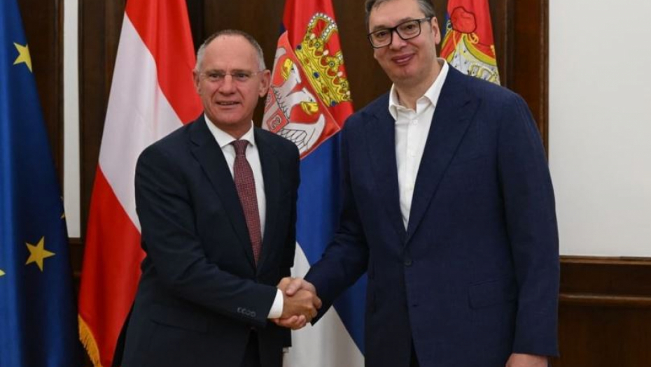 EVROPA SE SUOČAVA SA OZBILJNOM KRIZOM Vučić: Sa Karnerom o brojnim temama i geopolitičkim tenzijama i vojnim sukobima
