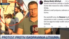 SKANDAL! Na opozicionom skupu protiv litijuma i čovek koji priželjkuje ujedinjenje tzv. Kosova i Albanije
