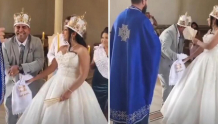 ISKRIVIO SE OD SMEHA! Skandal na venčanju u crkvi: "Samo me zanima kako je mlada izdržala da ga ne lupi!"