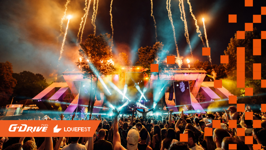 Najbolja žurka na Lovefest-u uz G-drive premijum gorivo