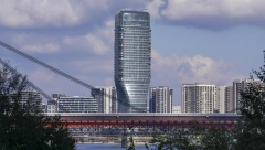 KULA BEOGRAD ZASIJAĆE BOJAMA ZASTAVE KAZAHSTANA Sa ovom zemljom negujemo dobre bilateralne i prijateljske odnose