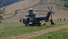 DVA HELIKOPTERA IZ SRBIJE STIGLA NA TJENTIŠTE NP "Sutjeska": Dolazak ovih helikoptera daje nam dodatnu snagu