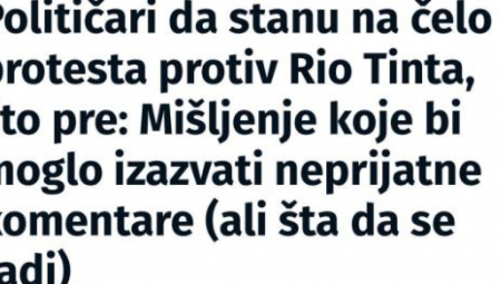 BRIGA NJIH ZA LITIJUM Šolak otkrio pravi cilj protesta!