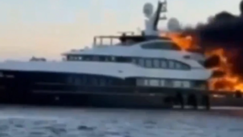 JAHTU TURSKOG MILIJARDERA GUTAO PLAMEN! Požar potopio plovilo vredno 15 miliona evra, sumnja se da je i ON bio među putnicima! (VIDEO)