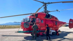 SRBI POMAŽI GRCIMA U GAŠENJU POŽARA Helikopterska jedinica MUP-a  dejstvuje u rejonu Kavale(VIDEO)