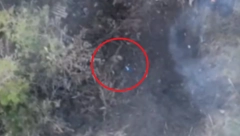 HRABROST ILI LUDOST? Ruski vojnik glavom uništio dron (VIDEO)