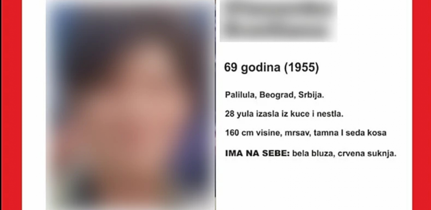 NESTALA RUSKINJA U BEOGRADU JE PRONAĐENA Kao da je u zemlju propala, nije je bilo 2 nedelje, a onda...