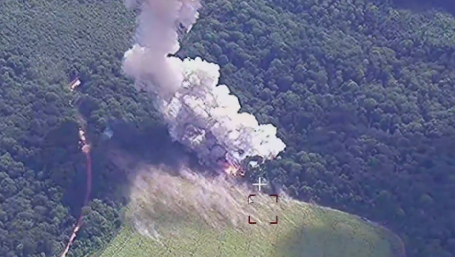 "UDARILI SU NA RUSIJU, A SADA GORE U PLAMENU" Zastrašujući snimak sa fronta (FOTO/VIDEO)