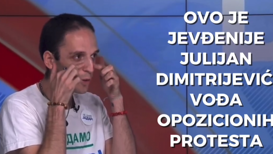 SNOVIĐENJA VOĐE OPOZICIONIH PROTESTA Fasciniran brojem 13, priviđaju mu se RASKOPANA GROBLJA I KOLEVKE, traži da svi “pošumimo um”…