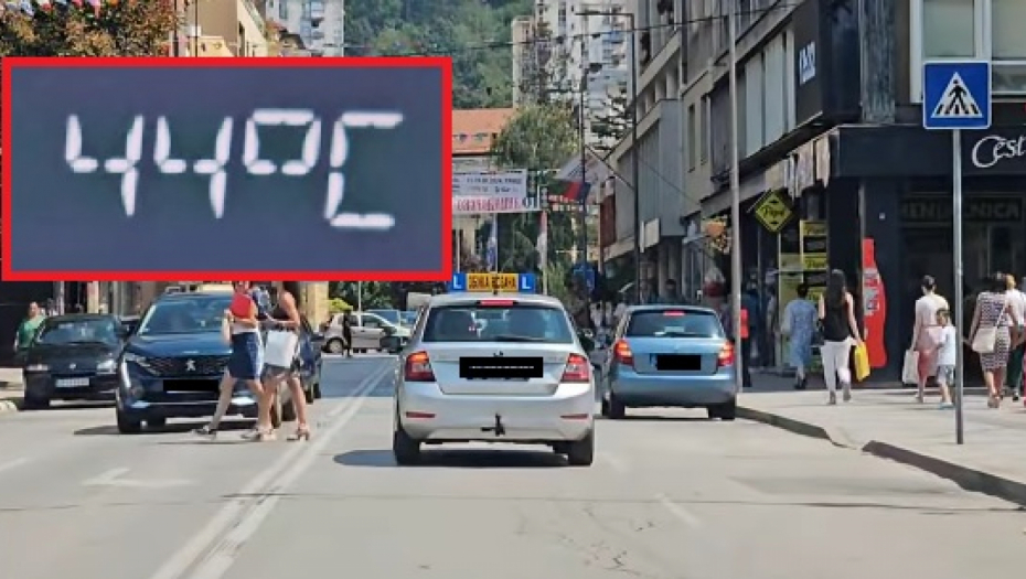 44 STEPENA IZMERENO U OVOM SRPSKOM GRADU Narode, da li je ovo moguće?! Ne izlazite iz kuće!