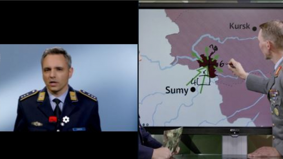 NEMAČKI GENERAL OTKRIO ZABLUDE UKRAJINE: Nije istina da su osvojili toliko teritorije, njihova operativna kontrola nad ovim prostorom je ograničena.