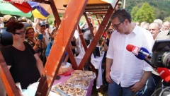 UPRAVO SE OGLASIO VUČIĆ Posetio Medveđicu, pa poručio samo jedno (FOTO)