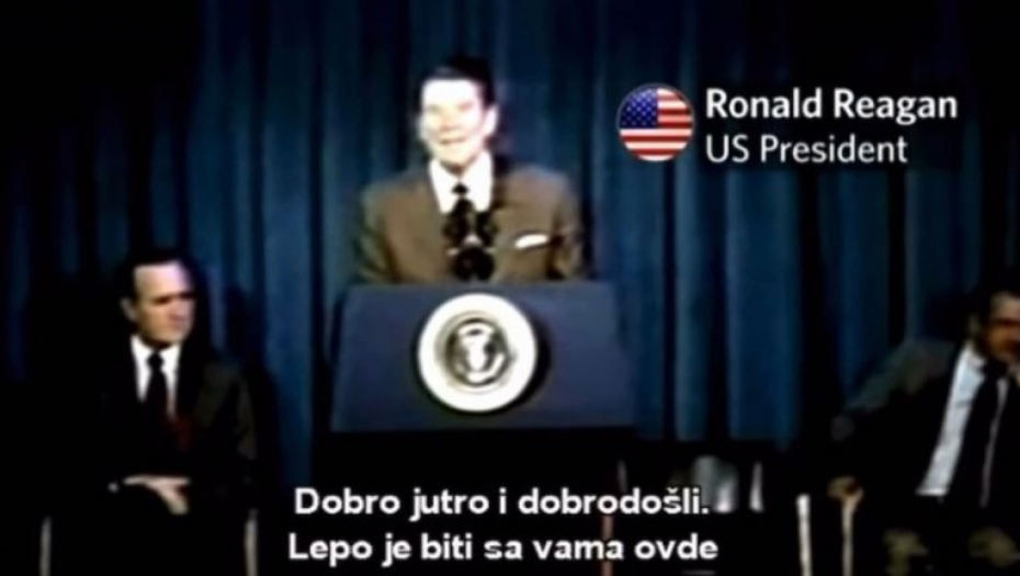 DUGA RUKA CIA Evo kako je nastao NED! Sve je započeo Regan 1988. godine, uništavali su Jugoaslaviju, sada razaraju Srbiju! (VIDEO)