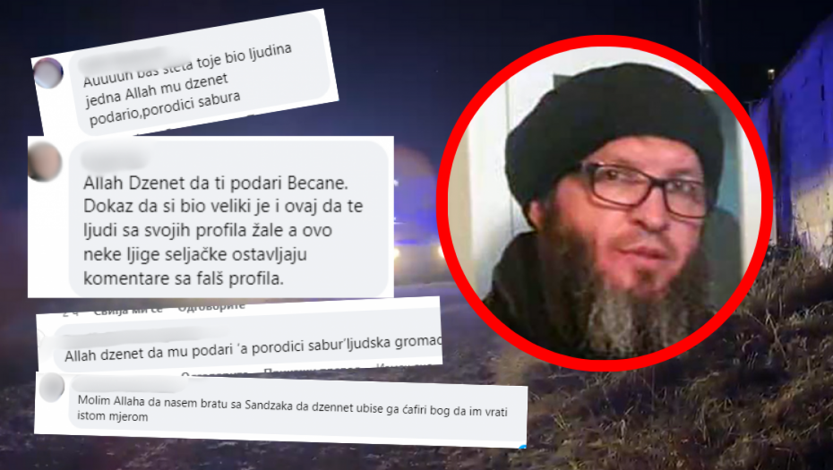 "DOKAZ DA SI BIO VELIKI JE I OVAJ DA TE LJUDI SA SVOJIH PROFILA ŽALE" Sramno! veličaju vehabiju koji je zapucao na policiju