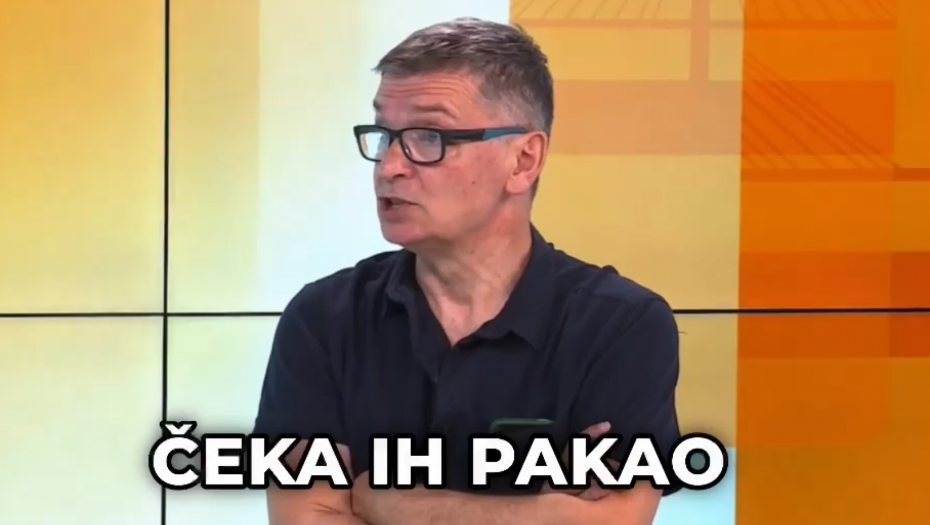 SKANDAL NA OPOZICIONOJ TELEVIZIJI! ĆUTA OPSOVAO VUČIĆA, PA PORUČIO: Pozivam na rušenje ustavnog poretka Srbije! (VIDEO)