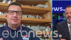 ALBANSKI NOVINAR TRPI PRETNJE SMRĆU ZBOG SRPSKE TROBOJKE Pojavio se u programu uživo u majici Srbije i izazvao totalni haos! (VIDEO)