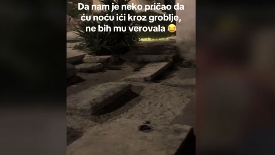 TIJANA PAPRENO PLATILA LETOVANJE U HRVATSKOJ, A ONDA JE USLEDIO PAKAO: Put do smeštaja prolazi kroz GROBLJE (VIDEO)