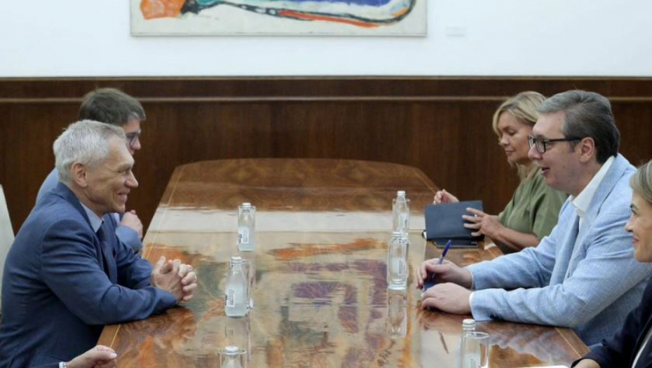"POSEBNA TEMA SITUACIJA NA KIM" Predsednik Vučić sa Bocan-Harčenkom (FOTO)