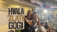 SRBI, SEĆATE LI SE 2017. GODINE? Slovenci "provocirali" Srbe pred oproštajni meč Gorana Dragića u "Stožicama" (FOTO)