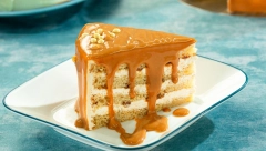 POSNA KARAMEL TORTA Kremasta i izdašna poslastica koja se brzo napravi, a još brže pojede