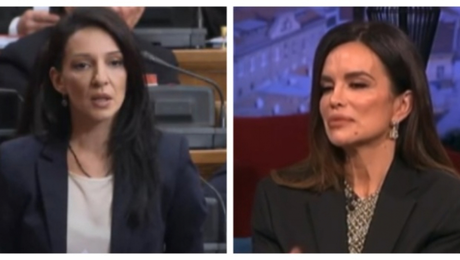 OBE TVRDE DA SU SRBI GENOCIDNI I OBE MRZE VUČIĆA Pogledajte zašto je Marinika Tepić podržala Severinu! (VIDEO)