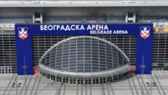 ŠAPIĆ: Završeno postavljanje četiri grba Grada Beograda i natpisa "Beogradska arena" na jednom od najznačajnijih simbola prestonice