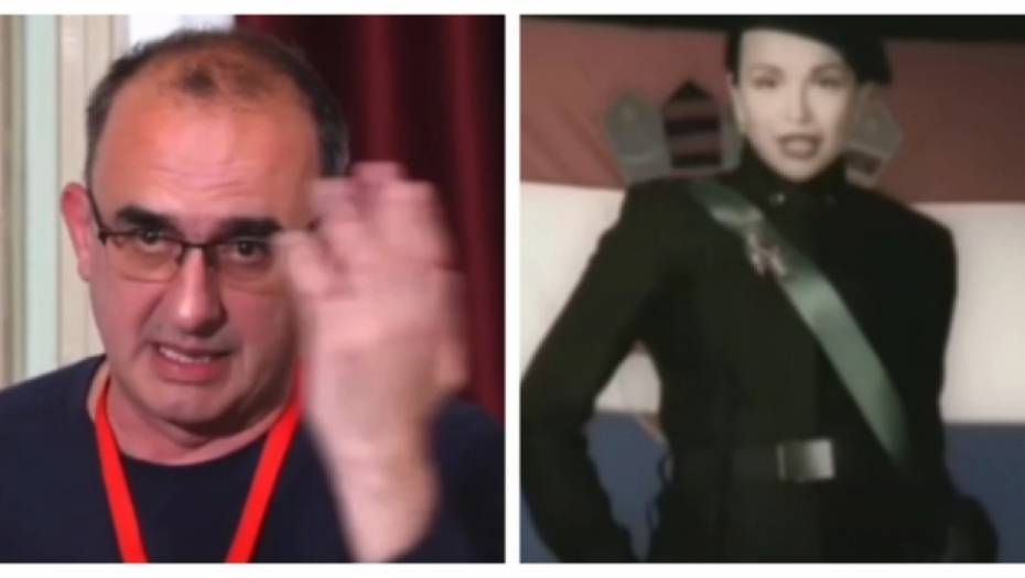 EVO GA I DINKO GRUHONJIĆ Čovek kom smeta sve SRPSKO zdušno podržao istomišljenicu SEVE