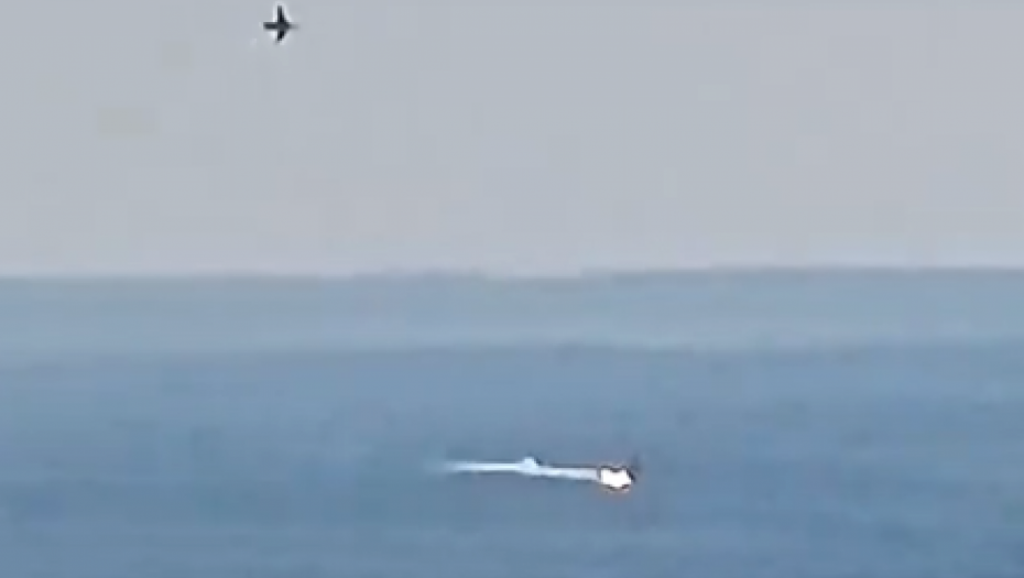 UKRAJINCI OBORILI RUSKI BORBENI AVION (VIDEO)