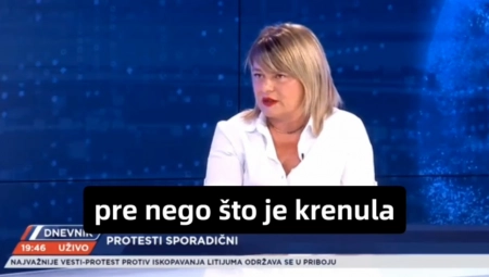 ĆUTINA POSLANICA PRIZNALA: Mi stojimo iza protesta, ali ne želimo da to narod zna (VIDEO)