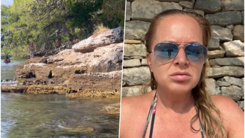 "NEĆEŠ SE BOSANKO KUPATI U MOM MORU!" Voditeljka snimila brutalnu svađu na plaži u Hrvatskoj, pljuštale jezive psovke (VIDEO)
