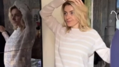 PRVA SLIKA SA VENČANJA ANĐELKE PRPIĆ! Glumica blista u venčanici, a muž je grli i ne pušta