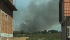 BUKTI VELIKI POŽAR U VINČI! Vatra kod Instituta za nuklearne nauke! (VIDEO)