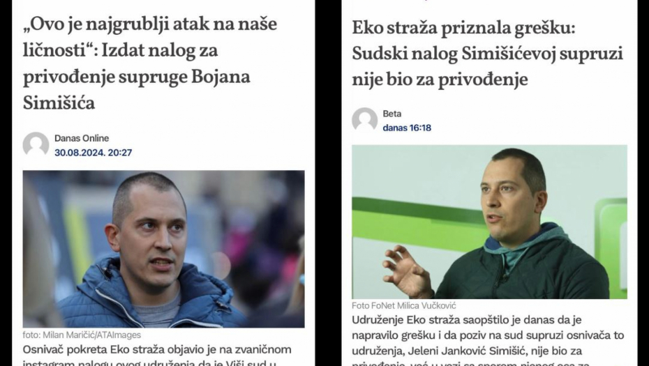 NARODE, OVI VAS SVE LAŽU! Vođa protesta priznao da je izmislio nalog za privođenje njegove žene