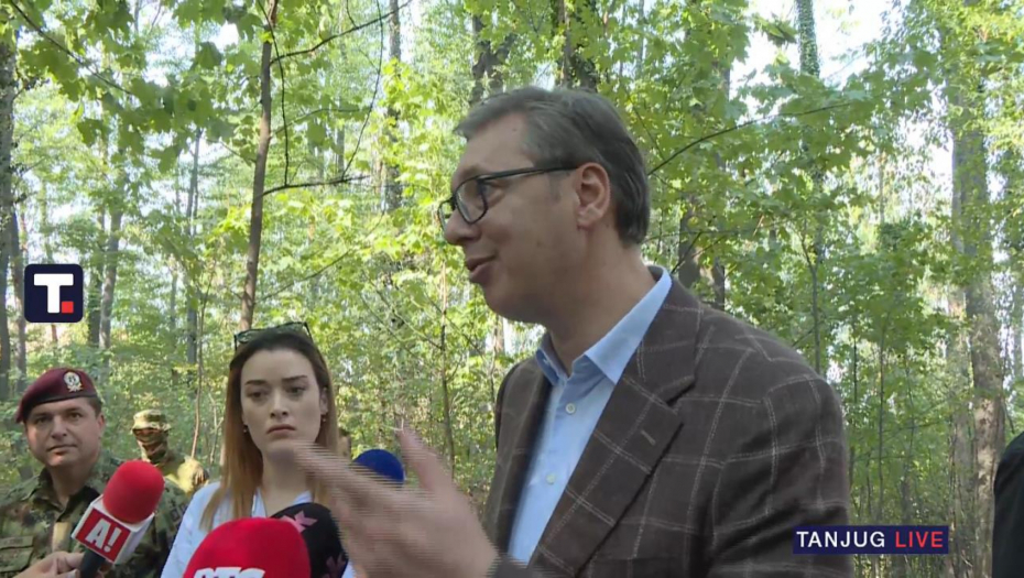 DOĐITE I SA SEKIRAMA, DA VIDITE KOLIKO SAM VAS SE UPLAŠIO! Vučić ponudio dijalog o litijumu: Neću da dozvolim da voda bude zatrovana