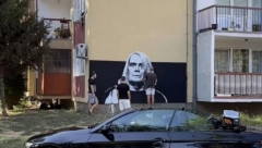 BORA ČORBA DOBIO MURAL U OVOM GRADU Gest oduševio sve: "Uporno je dozivao anđela"