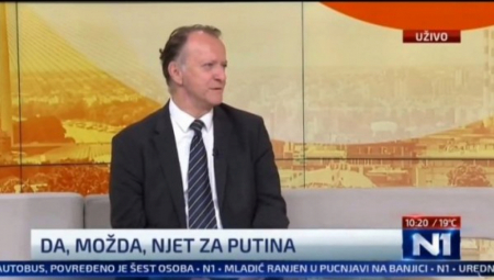 PONOŠEVAC ZAKUKAO NA N1: Vučić jedini u Evropi nije antiruski, bizarno je što smo saveznici sa Rusijom (VIDEO)