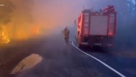 ŠIRI SE VATRENA STIHIJA U ZONI ČERNOBILJA! Plamen zahvatio više od 2.600 hektara