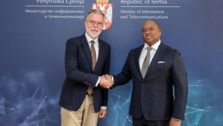 Ministar Ristić razgovarao sa ambasadorom Kraljevine Esvatini o saradnji u IT sektoru