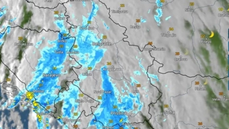 CRNI OBLACI JURCAJU KA SRBIJI Evo kakvo nevreme nas čeka iz sata u sat (FOTO)