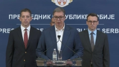 "U NAREDNA 72 SATA SAOPŠTIĆEMO ŠTA SRBIJA ZAHTEVA" Vučić: Nećemo dozvoliti pogrom našeg naroda na KiM (VIDEO)