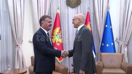 SASTANAK ALEKSIĆA I VUČEVIĆA: Prioritet jačanje veza između Crne Gore i Srbije