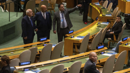 OVO SE DOGODILO PRVI PUT Palestina zauzela službeno mesto na zasedanju u UN (FOTO)