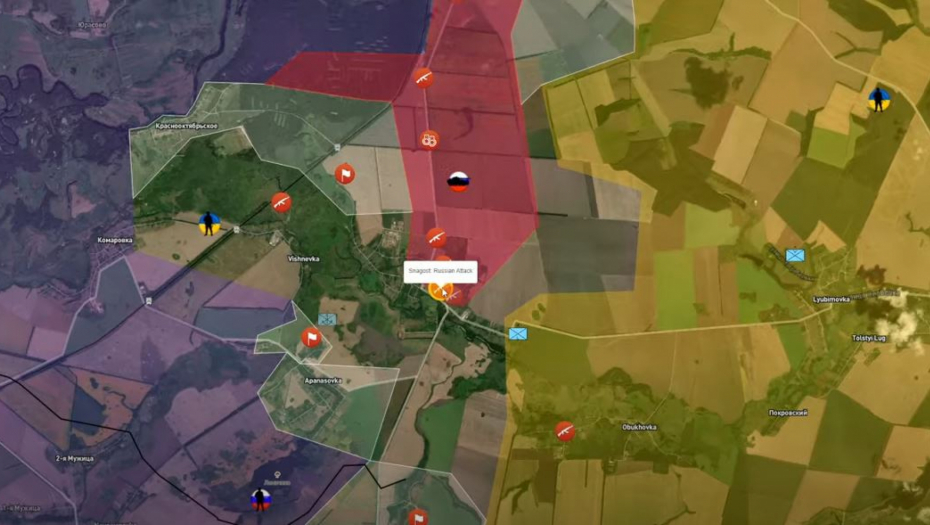 RUSIJA POKRENULA KONTRAOFANZIVU U KURSKU Palo preko 10 naselja za tri dana!