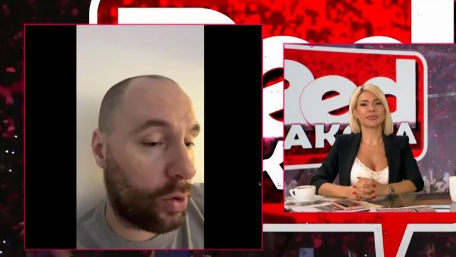 HAOS U EMISIJI UŽIVO! Jovana Jeremić urnisala Zvezdana Slavnića: Treba da slaviš jer se još malo priča o tebi