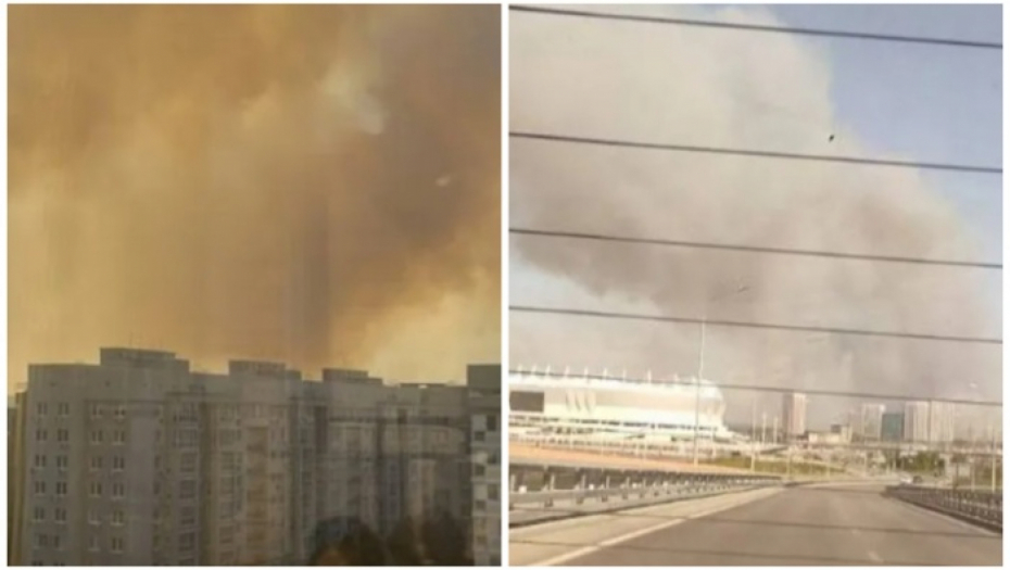 APOKALIPTIČNE SCENE STIŽU IZ RUSIJE Katastrofa velikih razmera u Rostovu na Donu, grad se guši u dimu i smogu! (VIDEO)